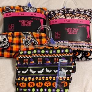 3 Pair Halloween leggings